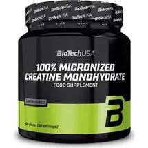 BIOTECH 100% Micronized Creatine Monohydrate Pulver 300 g