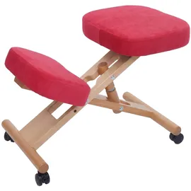 MCW Kniestuhl Q46 Holz Rot