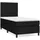 vidaXL Boxspringbett 100 x 200 cm Schwarz