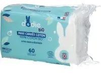 dodie® Maxi carrés coton Coton 60 pc(s)