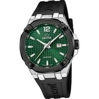 Jaguar Herren Uhr Silikonarmband schwarz D2UJ1019/1 - Schwarz