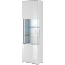 OTTO home Vitrine Toledo 60,5 x 37 x 204 cm Weiß