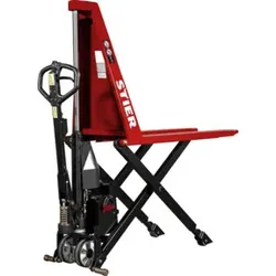 STIER Semi-Elektro-Scherenhubwagen EZX-10 Tragkraft 1000kg Gabellänge 1170mm