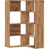 vidaXL Eckregal Bücherregal 85 x 85 x 140 cm Braun