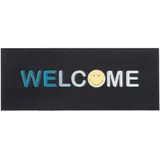Pergamon Küchenläufer Teppich Trendy Smiley Welcome (60 x 150 cm, Teppiche & Böden, Teppiche, Küchenläufer
