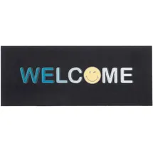 Pergamon Küchenläufer Teppich Trendy Smiley Welcome (60 x 150 cm, Teppiche & Böden, Teppiche, Küchenläufer