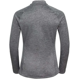 Odlo Damen Fli Mid Layer Full Zip grau