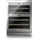 CASO Design CASO WineChef Pro 40 | Weinkühlschrank für 40 Flaschen | freistehend, umbauffähig, abschließbar, WiFi-App, 2 Zonen, 5-20°C, UV-Filterglas, Edelstahl