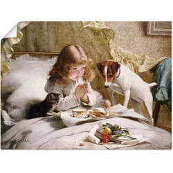 Artland Wandbild »Das Gebet. 1894«, Kind, (1 St.), als Leinwandbild, Poster, Wandaufkleber in verschied. Größen Artland Farbe Bild(er): naturfarben