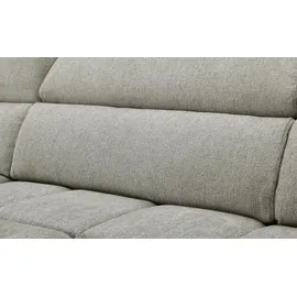 Uno Ecksofa Mikrofaser , grau , Maße (cm): B: H: 72 T: 211.0