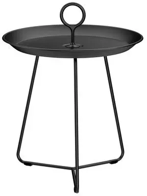 HOUE Beistelltisch Eyelet Ø 45 cm Stahl Black