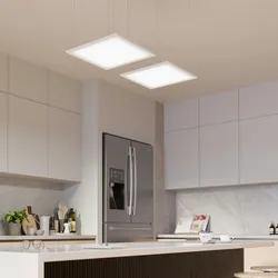 TecTake GmbH LED-Paneel Lucerna, ultraflach, warmweiß, stromsparend - 45 x 45 cm