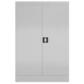 Classix Stahlschrank X-530290 lichtgrau 80,0 x 38,0 x 120,0 cm, aufgebaut