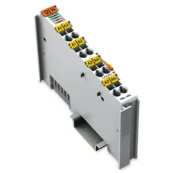 Wago 750-464 2/4-Kanal-Analogeingang, Widerstandsmessung, Einstellbar, lichtgrau 750464