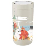 stelton To Go Click Double-Walled Steel 0.2 L Soft Sand Moomin