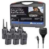 Midland G15 Pro NC PMR 6er Security inkl. MA 25-M C1127.S5 PMR-Handfunkgerät 6er Set