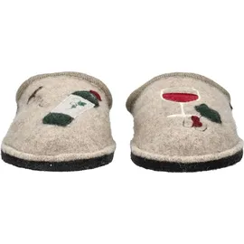 HAFLINGER Flair Wine Time 315012-87 Hausschuhe beige - Gr.: 37