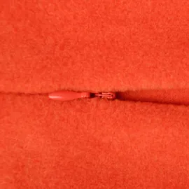Zoeppritz Kissenbezug Soft-Fleece 40 x 40 cm Orange
