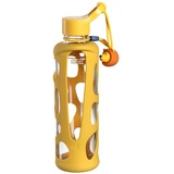 LEONARDO Trinkflasche Bambini 500 ml gelb Löwe, 028830, 27,3 cm