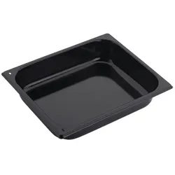 Gastronoble Gastro M GN-Behälter GN1/2 mit Emaillierung - 65mm - schwarz - 4 Behälter