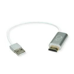 Bachmann Ochno Adapter HDMI zu USB-C und USB-A - Adapter - Digital/Daten