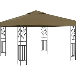 Pavillon 3x3 m Taupe 180 g/m2