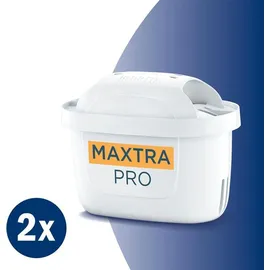 Brita Maxtra Pro Extra Kalkschutz Kartuschen 2 St. Schwarz/Silber