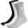 adidas Cushioned Crew Socken 3er Pack Medium Grey Heather / White / Black 22-24