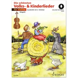 Die schönsten Volks & Kinderlieder Violine