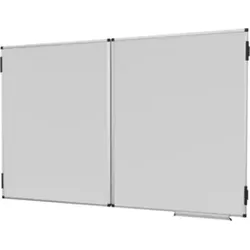 LEGAMASTER Klapptafel-Anlage UNITE PLUS weiß 7-108363 100x150cm