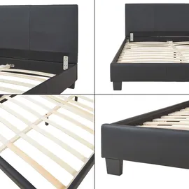 Corium Albacete 140 x 200 cm Schwarz