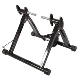 Bc-elec - 596-027 ROLLENTRAINER HEIMTRAINER FAHRRAD MIT LUFTBREMSE HOMETRAINER FITNESSGERÄT - Schwarz