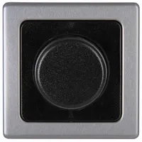 Kopp Abdeckrahmen für Druck-Wechsel-Dimmer Vision Stahl