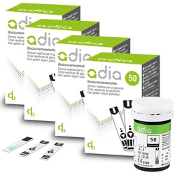 adia Blutzuckerteststreifen 200 Stück