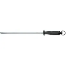 Victorinox Erwachsene Schärfen Metzgerstahl 30 cm rund Nylongriff Schustermesser, weiss, Messerschärfer, Weiss