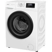 Medion® Waschmaschine MD 37511, 8 kg, 1400 U/min, 15 Waschprogramme, Dampffunktion, Inverter Motor weiß