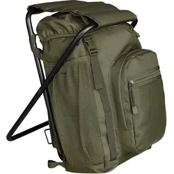 Mil-Tec Ansitzrucksack mit Hocker oliv