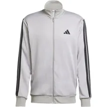 adidas Men's 3 STRIPES French Terry TRACKSUITS, medium grey heather/mgh solid grey, L