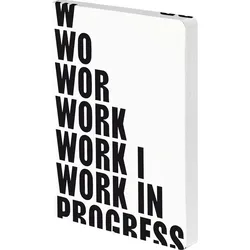 Graphic Work In Progress Gepunktetes Notizbuch L 256 Seiten 120 g/m2