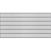 FA-Bausysteme Doppelstabmattenzaun 250 x 123 cm Anthrazit