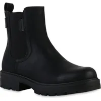 VAN HILL Klassische Stiefeletten in Schwarz