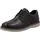 Rieker Schnürschuh RIEKER, Herren, Gr. 41, grau (dunkelgrau), Glattleder, unifarben, Schuhe Schnürschuh, Halbschuh, Business-Schnürer in bequemer Form