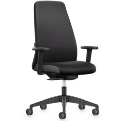 Interstuhl EVERYis1 157 Bürostuhl hoher Polsterrücken schwarz