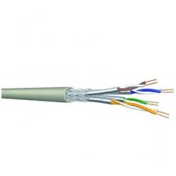 Draka UC900 SS27, Datenkabel flexibel Cat.7, 4P S/FTP, 4x2xAWG27, grau, Meterware