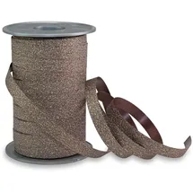 Präsent Geschenkband Polypropylen unifarben Braun 100 m x 1 cm