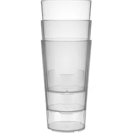 Papstar Mehrweg Trinkbecher 0,3 l Transparent 10 St.