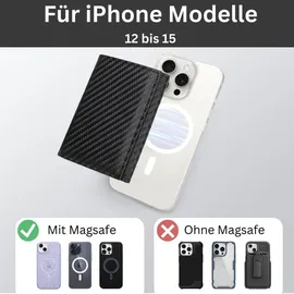 Fomax Mini Geldbörse unisex Portemonnaie schwarz