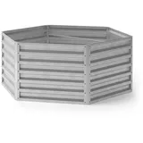 Oskar OK-Living Hochbeet Kräuterbeet Gemüsebeet 129x60x129 cm sechseckig Stahl verzinkt