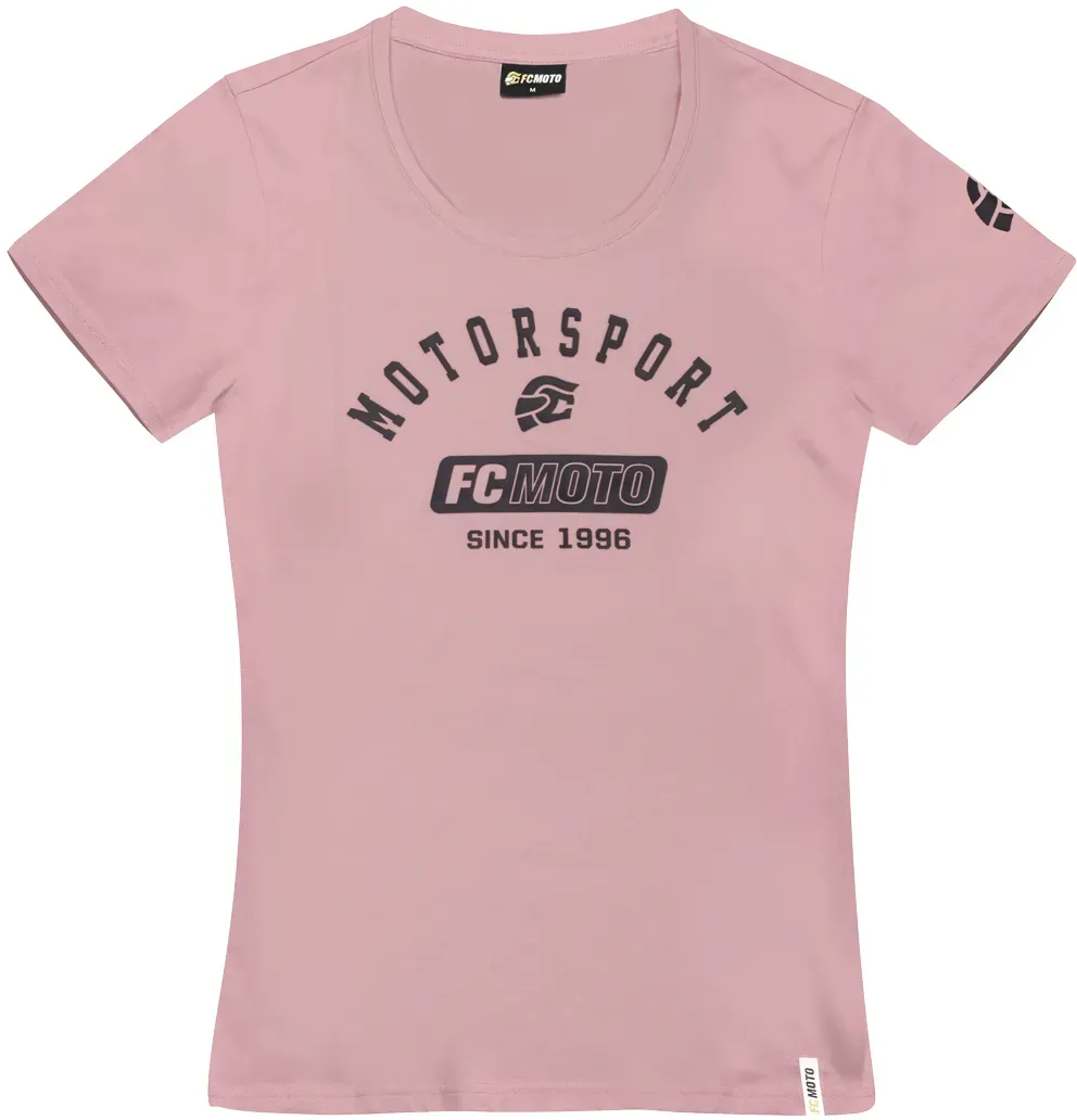 FC-Moto Moto Damen T-Shirt, pink, Größe S