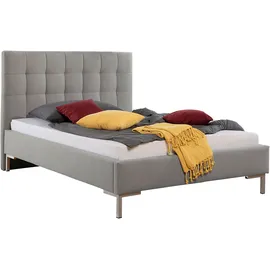 MAINTAL Polsterbett MAINTAL, grau, B:153cm H:117cm L:210cm, Betten, Polsterbett, Bettseiten zerlegt, ohne Bettkasten